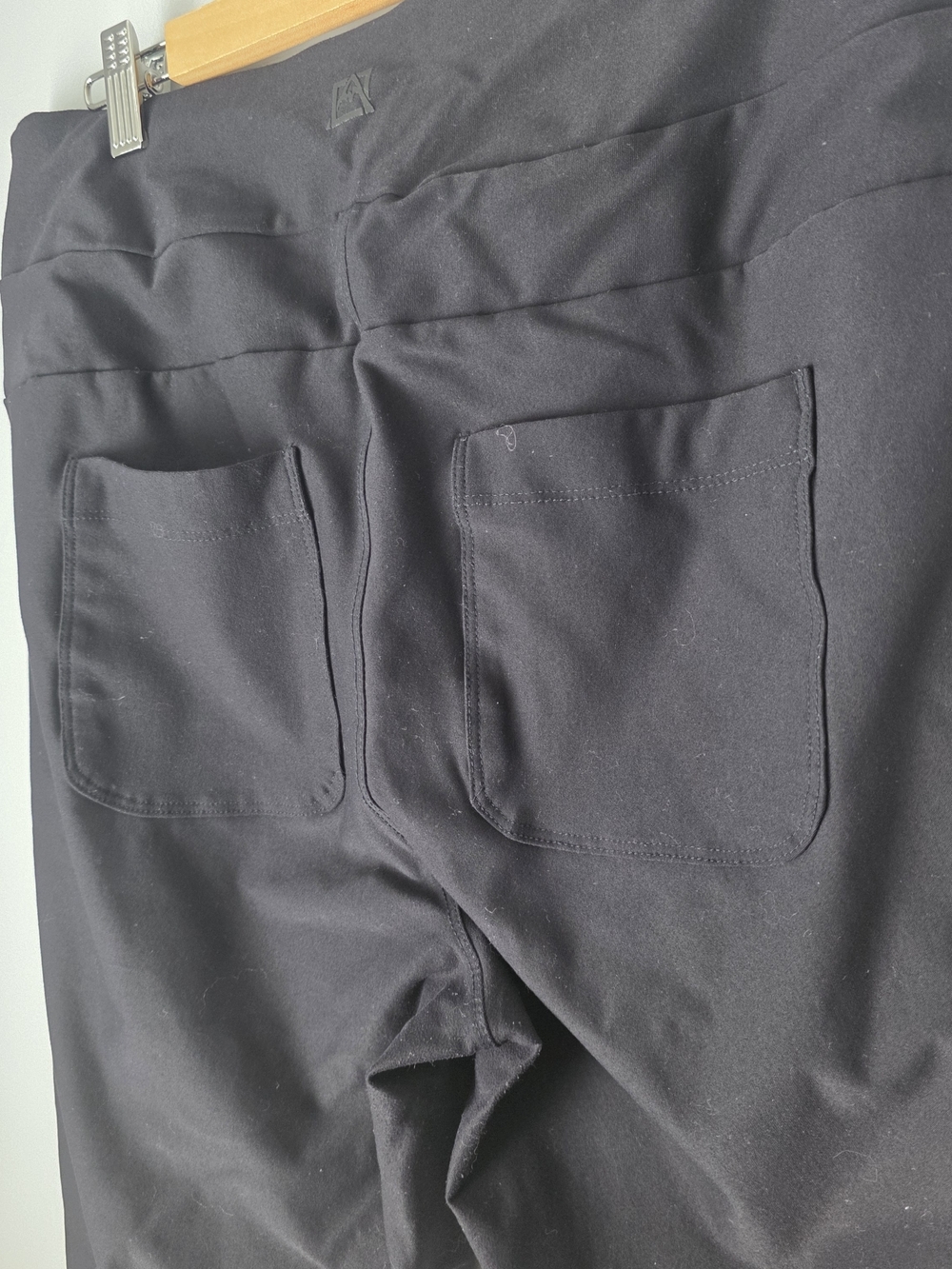 Avalanche Outdoor Pants Black High Rise Stretch Hiking Travel Size Large - Picture 4 of 10